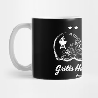 Grills Hot. Beers Cold. : Football Tailgate SZN Mug